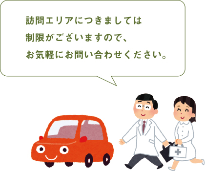訪問エリア
