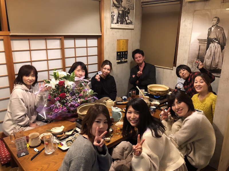 高花平デンタルクリニック　楽しい院内ブログ　歓送迎会